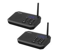 Retekess TH201 Intercom System, Interphone Domestique sans Fil (2 Pieces) | Adapté Usage Domestique et Commercial, Qualité Sonore Ultra-Haute, Facile à Installer, Distance Travail 2000 m