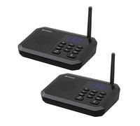 Retekess TH201 Système d'interphone sans fil bidirectionnel, 1 mile / 2 km Distance, Plus de 1500 canaux, Adapté aux personnes âgées