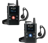 Retekess Tour Guide System, Two Way Tour Guide System(1-1) | Two Way Communication Headset, Système de Communication sans fil pour Entraînement L'équitation, Accueil VIP