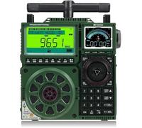 Retekess TR113 Full Band Radio, AIR SSB, Radio Numérique Portable,Télécommande d'Application, Antenne incluse,Rechargeable, LSB/USB