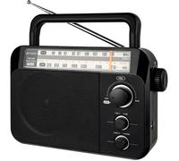 Retekess TR604 Radio Portable AM FM Poste Radio Pile et Secteur vintage Enceinte Prise Casque 3 5 mm Grand écran pour seniors