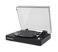 Retekess TR643 Platine vinyle Bluetooth sans fil, Audio-technica, Stylet à aimant mobile, Sortie AUX 3,5 mm,RCA, portée de 10 mètres