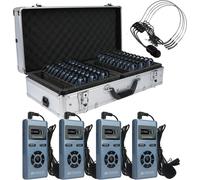 Retekess TT106S Tour Guide System, Système audio, Longue durée de vie, 200 m,à une touche, Conception à grosses touches, pour les conférences, les voyages