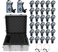 Retekess TT106S Tour Guide System, Système audio, Longue durée de vie, 200 m,à une touche, Conception à grosses touches, pour les conférences, les voyages