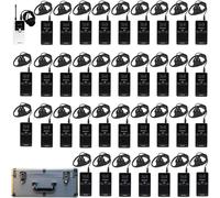 Retekess TT116 Tour Guide System, 200 m Audio Whisper Sound Guide System, système de traduction d'église avec chargeur 30 trous, pour le tourisme, visites d'usine