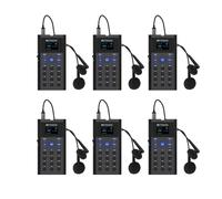 Retekess TT128 Système d'autoguidage Bluetooth Audioguide pour les musées, les salles d'exposition et les points de vue, Tour Guide System