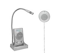 Retekess TW102 Window Intercom Haut-Parleur Fort Installation Intercom pour entreprise, école, médecine, hôpital, pratique gouvernementale, banque