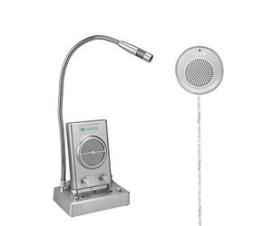 Retekess TW102 Window Intercom Haut-Parleur Fort Installation Intercom pour entreprise, école, médecine, hôpital, pratique gouvernementale, banque