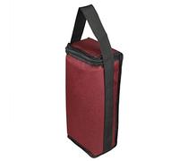 RETENA Portable Wine Cooler Bag, 2 Bottle Insulated Wine Carrier Tote, for Picnic, Camping and Beach, Great Wine Lover Gift