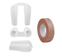 Reteneur en Silicone pour le Nez + Bande Chirurgicale Micropore | Support post-rhinoplastie | Correcteur de forme nasale | Dispositif interne confortable (6)