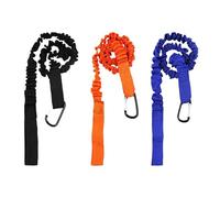 Rétention de canne à kayak - Accessoire d'équipement , ligne d'attache extensible, sangle de sécurité légère pour embarcation, connecteur de canne anti-perte | Système de soutien durable pour la