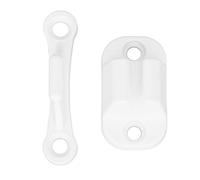 Retenue de Porte en Nylon renforcé en Forme de T, Ensemble de Supports de retenue pour Camping-Car, Camping-Car (Blanc)