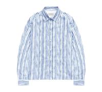 Reternity - Camicia Watercolor - Homme - Chemises - Bleu - Taille: L