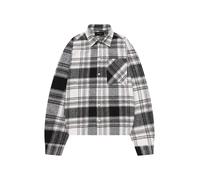 Reternity Chemise en flanelle logo Creative dept en flanelle recadree - Noir BLACK L