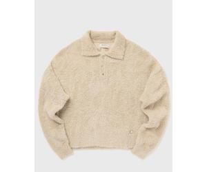 Reternity CLAIR FURRY KNIT POLO men Polos|Pullovers beige taille: L