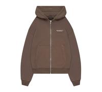 Reternity - Creative Dept Zip Sweat à capuche - Homme - Sweatshirts et sweats à capuche - Brun - Taille: XS