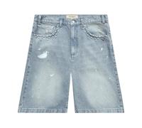 Reternity - Studded Jorts - Homme - Shorts - Bleu - Taille: W32