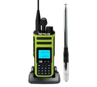Retevis A3 Radio Bidirectionnelle, Radio Amateur Quadribande, Modes AM/SSB/FM/AIR, Double Canal, 2500 mAh, Talkie-Walkie pour la Chasse, Les Voyageurs et Le Camping (1 Pièce)