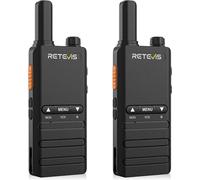 Retevis B63B Radio, Walkie Talkie RT622P 4.0, Ultra Slim, Business, 1620mAh, VOX, Léger et Portable, pour la famille en plein air, camping, églises