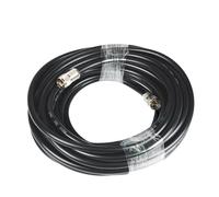 Retevis Câble coaxial RG213 VHF/UHF CB, 50 ohms, câble coaxial d'extension avec connecteur SL16, câble d'extension à faible perte pour radio mobile RT95, radio CB MB62 MB63A, radio jambon (lot de 1)
