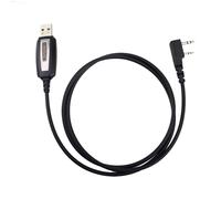 Retevis Câble de Programmation USB 2 Broches, Accessoires pour Talkie-walkie RT24, RT27, RT668, RA79, RT5R, Compatible avec Baofeng UV-5R, BF-888S, GT-5R (Sauf Motorola/Midland) (1 Pièce)
