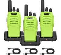 Retevis H777 Talkie Walkie 3 Pièces, PMR Talkie-Walkie Légère avec Chargeur