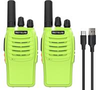 Retevis H777 Talkie-Walkie, Radio pour adultes, Talkie-Walkie portable, Alarme à un bouton, Cadeau pour garçons filles, Jeux en plein air Camping Randonnée