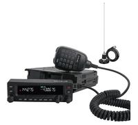 Retevis MA1 CB Radio,avec Antenne,Emetteur Récepteur à Panneau de Commande Amovible,Répéteur Multibande,Longue Portée,2m/70cm/FM/AM