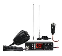 Retevis MB63A Radio CB Portable AM/FM avec Antenne, Filtre Antiparasite, 12V/24V