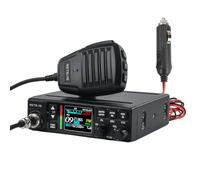 Retevis MB63B Radio Portable CB avec NRC, TFT écran Couleur CB Radio, 12/24V, AM/FM, CTCSS/DCS, Gain RF/MIC, EMG CH9/19, 40-Canaux, VOX, CB Portable Longue Portée pour Les Déplacements(1 Unité, Noir)