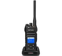 Retevis NR630S Talkie Walkie Grande portée, radio étanche pour adultes, IP67, 2800 mAh, réduction du bruit IA, LCD pour la logistique