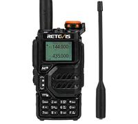 Retevis RA79 Talkie Walkie Longue Portée, Radio Amateur Double Bande | VHF/UHF, Synchronisation des Canaux, Récepteur Air Band, Batterie 1400 mAh, CHIRP, Talkie Walkie Chasse, Randonnée Camping