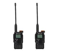 Retevis RA79 Walkie Talkies, Radio Ham à Double Bande avec Batterie 1400mAh, 2m/70cm/FM/AM, Support VFO/CPS/Chirp, Ham Radio pour Chasse, Voyage, Randonnée, Walkie Talkies à Longue Portée (2Pcs)