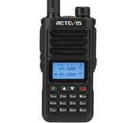 Retevis RA89 Ham Radio, Talkie-walkie bi-bande haute performance pour l'extérieur, étanche IP68, longue portée, réduction du bruit, 2500mAh, type-C