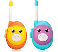 Retevis RB616 Baby Transmitter, Cartoon Style Easy to use toy Camping Gifts Play Bike (1 paire)
