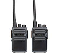 Retevis RB617 Talkie Walkie Rechargeable, 4400mAh, 2 en 1 Type-C USB Câble, PMR446 VOX, Alerte d'urgence, Radio Bidirectionnelles