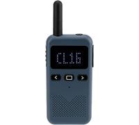 Retevis RB619 Talkie Walkie Rechargeable 1650mAh, PMR446 Radio libre de droits 16CH, VOX, Affichage à l'écran, Ultra-mince radio professionnelle pour la maison (bleu marine, 1 pièce)