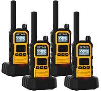 Retevis RB648 Plus Radio à longue portée, radio robuste, étanche IP67, 2000 mAh, Triple Proof, SOS Dual-PTT, radio portable randonnée