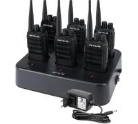 Retevis RB669 Freenet PMR446 Radio, Radio sans licence RT24V 2.0, 16 et 6 canaux Freenet, Système vocal allemand, Radio longue portée