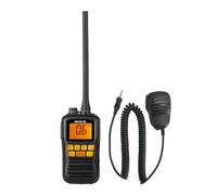 Retevis RM01 Radio VHF Marine, IP67 Étanche Portable Talkie Walkie, Vibration, Flottante 88 Canaux, Portable Radio Marine avec Microphone pour Kayak, Pêche, Bateau (Noir, 1 Pièce)