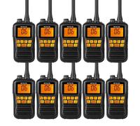 Retevis RM01 Talkie-walkie marin, IP67 étanche, vibration, émetteur-récepteur marin flottant, radio portable pour bateaux, kayaking