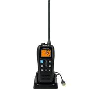 Retevis RM22 VHF Marine Radio, Radio portable avec flotteur, 2200 mAh, 88 canaux, 900 mW audio, pour le kayak, la pêche, la voile (Noir, 1 pièce)