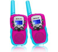Retevis RT388 Walkie Talkie Kinder, Cadeaux de Pâques pour les enfants de 4 à 12 ans, VOX, 10 sonneries, DCS/CTCSS, Radio longue portée pour le camping