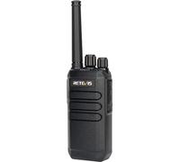 Retevis RT40 Talkie-walkie numérique DMR, Radio PMR446 2 voies sans licence, 2000 mAh, VOX, 48 canaux, Talkie-walkie numérique/analogique pour la famille, les voyages (Noir, 1 pièce)