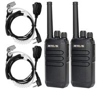 Retevis RT40 Talkie Walkie, PMR446 Ham Radio Bidirectionnelle Portable, 48 Canaux DMR Numérique Analogique, 2000mAh, pour Sécurité