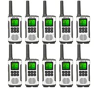 Retevis RT45 Talkie Walkies, Rechargeable USB Bidirectionnelle PMR446,16CH VOX Talkie Walkie Longue Portée pour Écoles,Hôtel,Entrepôts(10 Pcs)