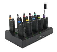 Retevis RT622 Talkie Walkie Professionnel avec Chargeur à 10 Canaux 10 PCS