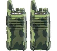 Retevis RT622 walkie talkie militaire, radio rechargeable pour adultes et enfants, 16 canaux, VOX, pour les voyages en plein air, radios longue distance