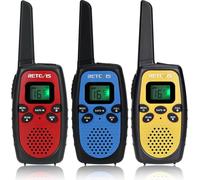 Retevis RT628S Talkie-Walkie Enfants, Cadeau pour les enfants avec mode sécurisé Fonction de verrouillage du clavier VOX, Radio longue portée pour le camping