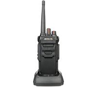 Retevis RT648 Radios bidirectionnelles, Radios avec stations de charge USB, Etanche IP67, Batterie 1200 mAh, Alerte d'urgence, VOX, Squelch, CTCSS/DCS (1 pièce, noir)